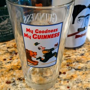 Guinness Lion Beer Glass